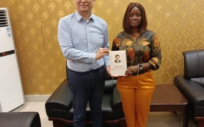 Presidente da CNDHC visita Embaixada da República Popular da China em Bissau